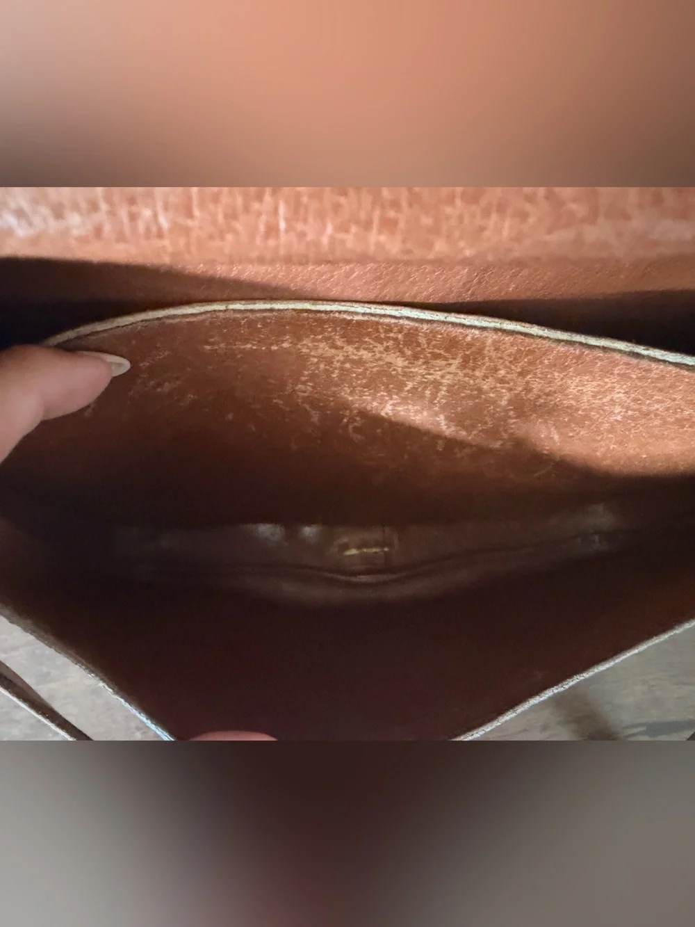 1980’s Vintage Louis Vuitton Cartouchière Purse